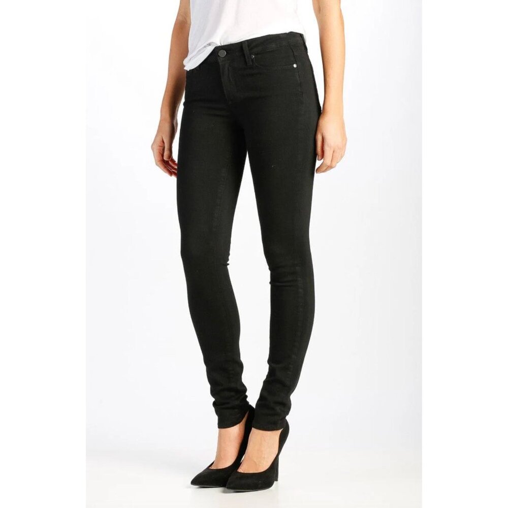 PAIGE Verdugo Ultra Skinny Fit Jeans in Black Shadow Size 27 Jegging Soft Denim